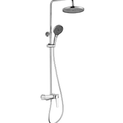 Kit De Douche Rea Rebel Chrome 17X25X135,5Cm