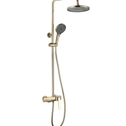 Kit De Douche Rea Rebel Gold 17X25X135,5Cm