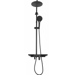 Kit De Douche Rea Santos Black 13,5X40X117Cm