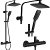 Kit De Douche Rea Tom Thermostat Black