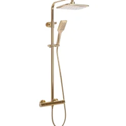 Kit De Douche Rea Tom Thermostat Gold 7X27,5X120Cm