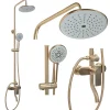 Kit De Douche Rea Verso Brush Gold 45,5X22X143,5Cm