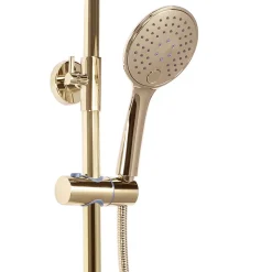 Kit De Douche Rea Vincent Thermostat Gold 27,5X27X123,5Cm