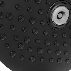 Kit de douche sans robinetterie avec douchette 3 jets + flexible + barre de douche réglable GoodHome Kolima Gun metal