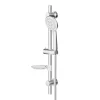 Kit de douche sans robinetterie 5 jets GoodHome Kielder chromé