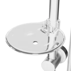 Kit de douche sans robinetterie 5 jets GoodHome Kielder chromé