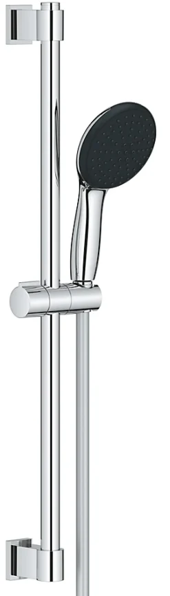 Kit de douche sans robinetterie avec douchette + flexible + barre chrome, Grohe Vitalio Start