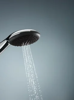 Kit de douche sans robinetterie avec douchette + flexible + barre chrome, Grohe Vitalio Start