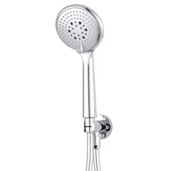 Kit de douche thermostatique à encastrer chrome GoodHome Cavally