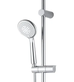 Kit de douche thermostatique chrome GoodHome Cavally