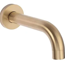 Kit de douche-baignoire encastrée REA Lungo Brush Gold + box