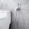 Kit Douchette anti-calcaire hygiénique encastrée WC ou Bidet Salle de Bain Chrome IMEX LINE RDD038