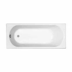 KOLO by Geberit Opal Plus 170 x 70 cm Baignoire droite avec pieds 190 L en acrylique, blanc (XWP1270000)