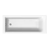 KOLO by Geberit Rekord 170 x 70 cm Baignoire droite avec pieds en acrylique, blanc (XWP1670000)