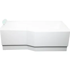 Laguna panneau de baignoire 160x56 cm acrylique positionnement droit, blanc (BEP1600P)