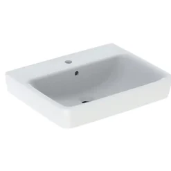 Lavabo blanc RENOVA 60x48cm avec trop-plein - GEBERIT - 222260000