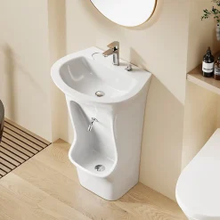 Lavabo d'ablutions Méca - Bassin Lavage des pieds Wudu Blanc - DILECI