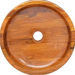 Lavabo de salle d'eau vasque à bois Helloshop26