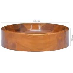 Lavabo de salle d'eau vasque à bois Helloshop26