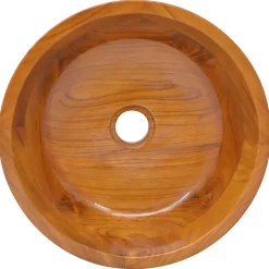 Lavabo de salle d'eau vasque à bois Helloshop26