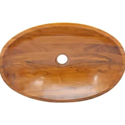 Lavabo de salle d'eau vasque à bois Helloshop26