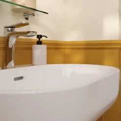 Lavabo en céramique, blanc, l.55 cm Cavally GoodHome