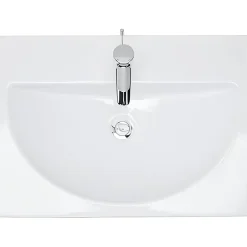 Lavabo mural céramique traditionnelle SANINDUSA UrbY 65x47 blanc (robinet et vidage non inclus)