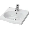 Lavabo mural pour enfant céramique traditionnelle SANINDUSA WCkids sanitaires pour enfant 43 blanc
