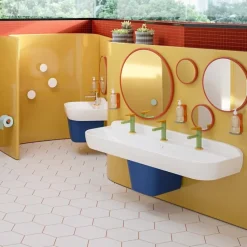Lavabo pour enfant VITRA Sento Kids 45 cm avec cache bonde