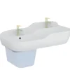 Lavabo pour enfant VITRA Sento Kids 85 cm avec trop-plein