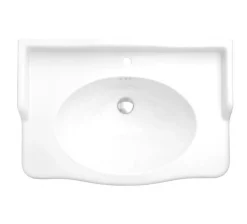 Lavabo sur colonne Louxor blanc Sarreguemines