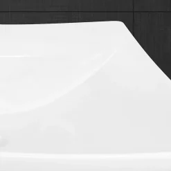Lavabo vasque à poser / suspendu céramique salle de bain lave-mains 605 x 460 mm