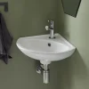Lave mains d 'angle à suspendre