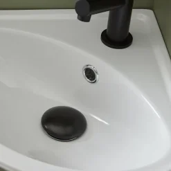 Lave mains d 'angle à suspendre