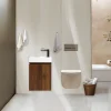 Lave-main 40 cm noyer Aquastretto
