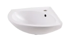 Lave-mains céramique blanc GoodHome Vedi