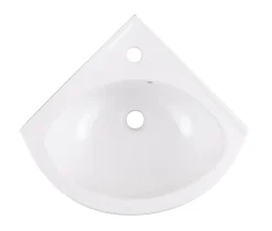 Lave-mains céramique blanc GoodHome Vedi