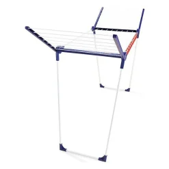 LEIFHEIT 81620 Sechoir sur pied Pegasus 160 Solid Slim, sechoir a linge 16 metres, pliable pour exterieur + interieur