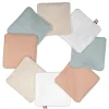 Lingettes bébé lavables en lin 8 pièces