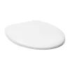 LIVEA Abattant WC thermoplastique, Blanc (UniversalSeat)
