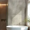 Lot de 4 Dalles Murales Douche SPC/PVC Décor effet Pierre Beige - 59,2x118,4cm - 2,8M²