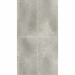 Lot de 4 Dalles Murales Douche SPC/PVC Décor effet Pierre Beige - 59,2x118,4cm - 2,8M²