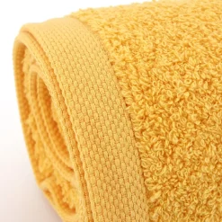 Lot de 2 draps de bain 90x150 cm ALPHA jaune Or