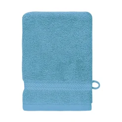 Lot de 3 gants de toilette 550 g/m² Cobalt 16x22 cm LUXURY