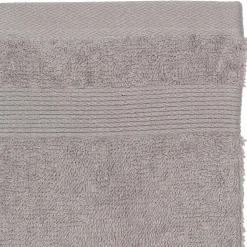 Lot de 2 gants de toilette 15 x 21 cm Couleur moderne taupe