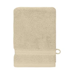 Lot de 3 gants de toilette 550 g/m² Ficelle 16x22 cm LUXURY
