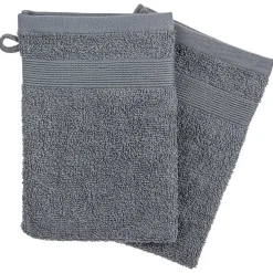 Lot de 2 gants de toilette Couleur moderne