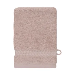 Lot de 3 gants de toilette 550 g/m² Nude 16x22 cm LUXURY
