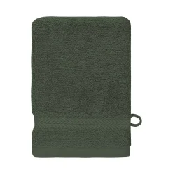 Lot de 3 gants de toilette 550 g/m² Eucalyptus 16x22 cm LUXURY