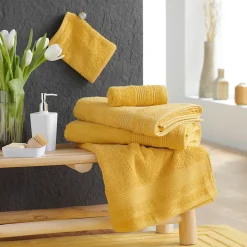 Lot de 2 gants de toilette 15 x 21 cm Tendresse blanc